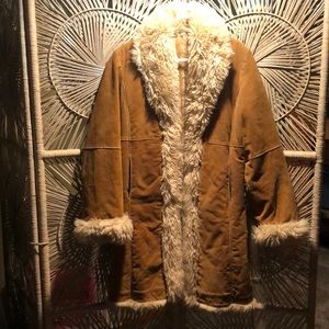 Wilson’s Leather Suede and Leather Coat